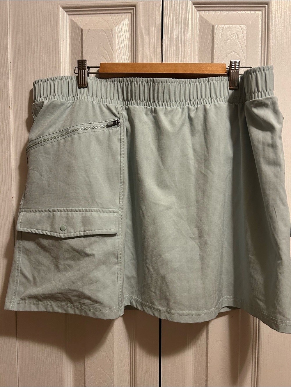 Avalanche Light Sage Utility Skirt with Cargo Pocket